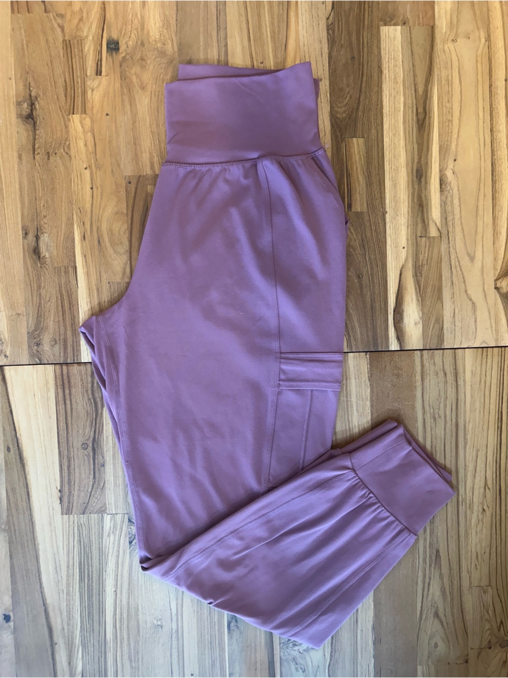 Athleta Salutation Jogger Powervita — Dusty Rose Pink — Size M